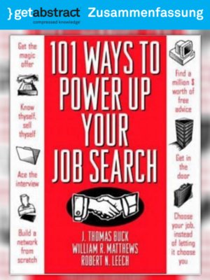 cover image of 101 Wege zur erfolgreichen Jobsuche (Zusammenfassung)